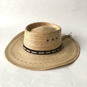 Legitimo Sahuayo Straw Western Hat Mexico